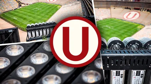 La 'U' viene instalando nuevas luces previo a la Sudamericana