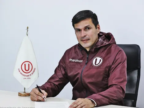 Este es el nuevo técnico de Universitario para este domingo