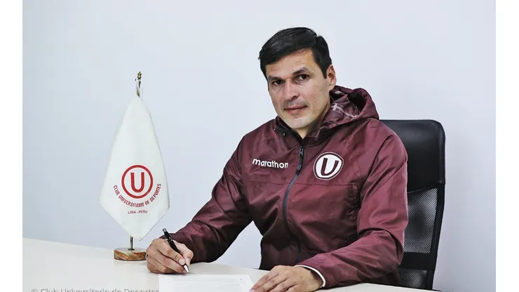 Este es el nuevo técnico de Universitario para este domingo