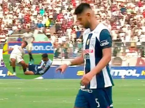 Carlos Zambrano sobre Piero Quispe: "Mi intención era cortar, como es pequeñito cayó muy fácil"