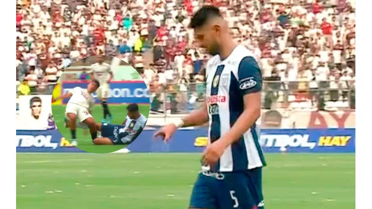Carlos Zambrano sobre Piero Quispe: "Mi intención era cortar, como es pequeñito cayó muy fácil"