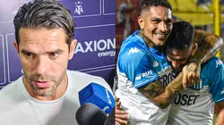 Paolo Guerrero tuvo minutos ante Lanús.