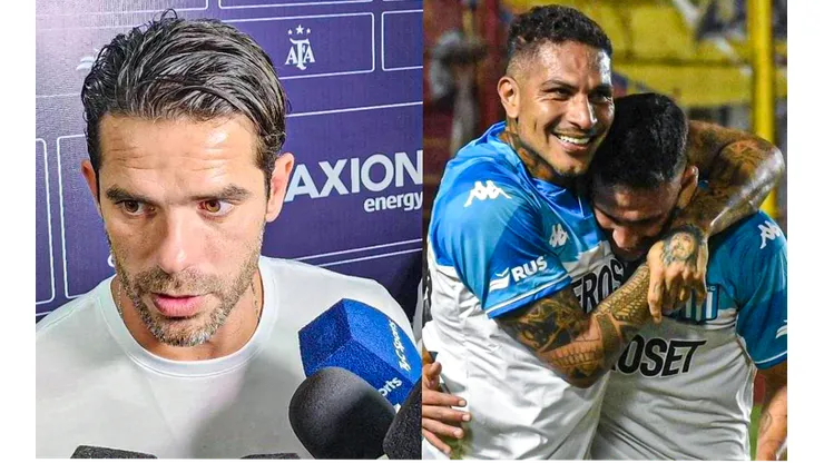 Paolo Guerrero tuvo minutos ante Lanús.