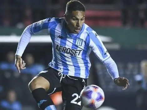 Paolo Guerrero otra vez se queda con las ganas en Racing Club