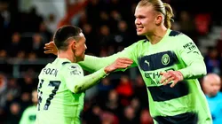 Con goles de Álvarez y Haaland, City se paseó ante Bournemouth
