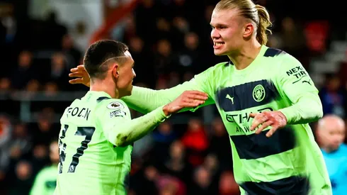 Con goles de Álvarez y Haaland, City se paseó ante Bournemouth