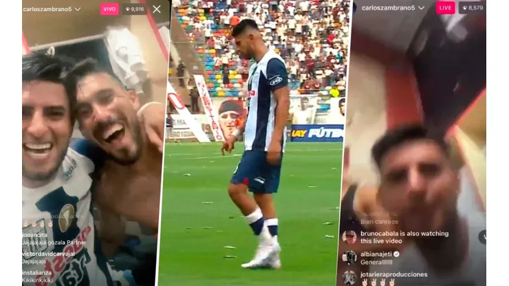 Carlos Zambrano le robó el show de Instagram al Pirata Barcos