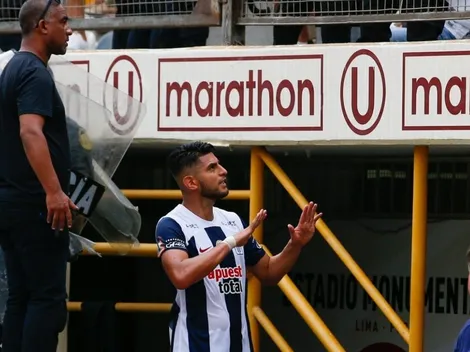 El bochornoso gesto de Carlos Zambrano a la hinchada de Universitario