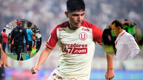 Juan Reynoso enfadado con Carlos Compagnucci por la suplencia de Piero Quispe