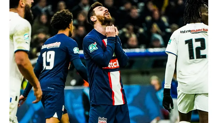 Con Messi y Neymar, PSG eliminado de la Copa de Francia