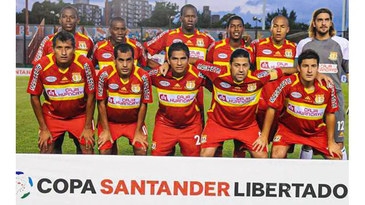 Sport Huancayo participó en la edición del 2012.