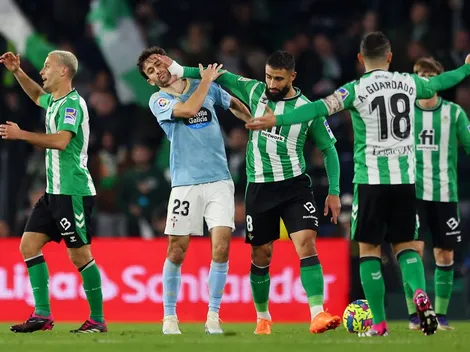 Celta de Vigo ganó en un partidazo al Real Betis sin Renato Tapia