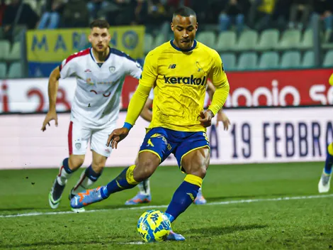 Ginaluca Lapadula fue titular en la derrota de Cagliari ante Modena por la Serie B