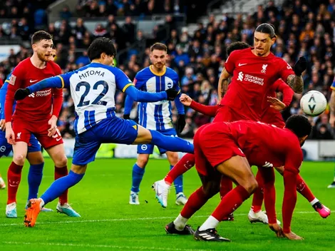 Papelón del Liverpool: eliminado de la FA Cup con golazo de Mitoma