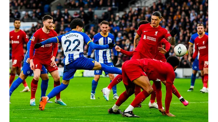 Papelón del Liverpool: eliminado de la FA Cup con golazo de Mitoma