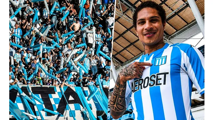 Guerrero en Racing: hinchas recibieron desafortunada noticia