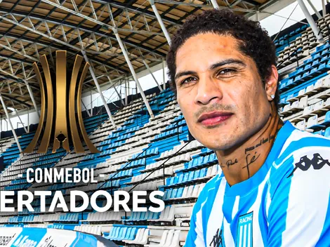 CONMEBOL Libertadores celebró el fichaje de Paolo Guerrero por Racing Club