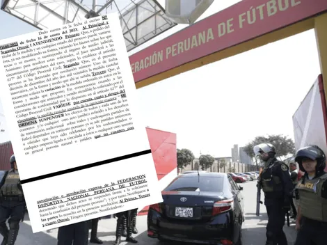 Nueva medida cautelar de la FPF contra el consorcio GOLPERU