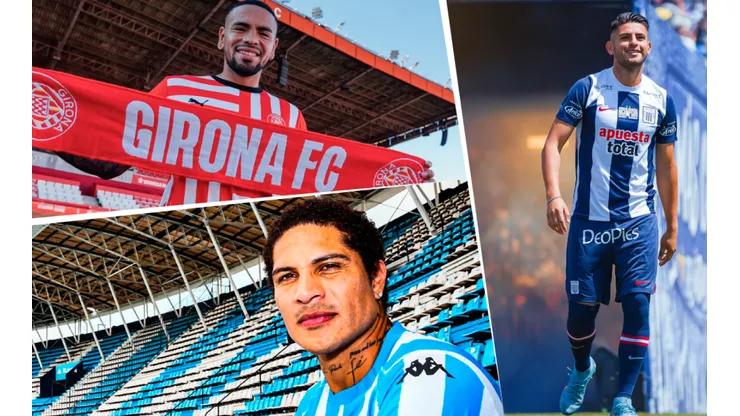 ¿Cuáles fueron los jugadores peruanos del extranjero que cambiaron de equipo?