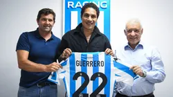 Conmebol elogió el fichaje de Paolo Guerrero al Racing Club