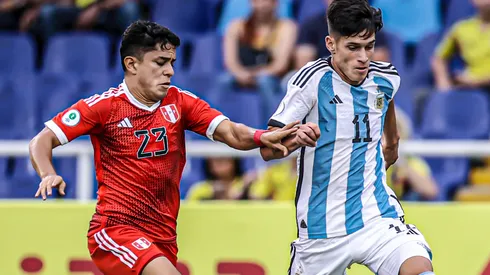 Perú perdió ante Argentina por el Sudamericano Sub-20 de Colombia.