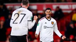 Con gol de Rashford, United goleó por la Copa de la Liga