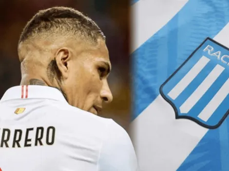 Paolo Guerrero y sus primeras declaraciones como jugador de Racing Club