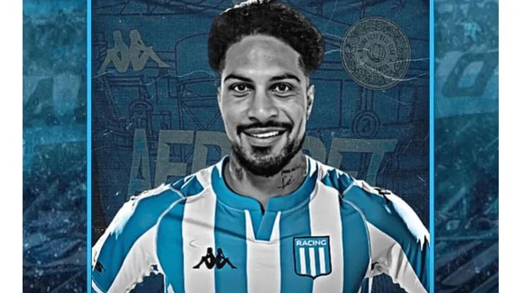 Ídolo de Racing Club le dio la bienvenida a Paolo Guerrero
