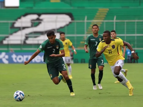 Ecuador le ganó a Bolivia y es líder del Grupo B