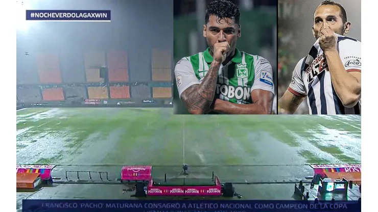 El partido por la Noche Verdolaga fue suspendido.