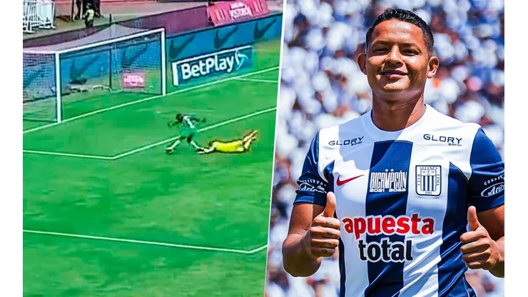 Vílchez se equivocó feo en salida y Alianza recibió un golazo