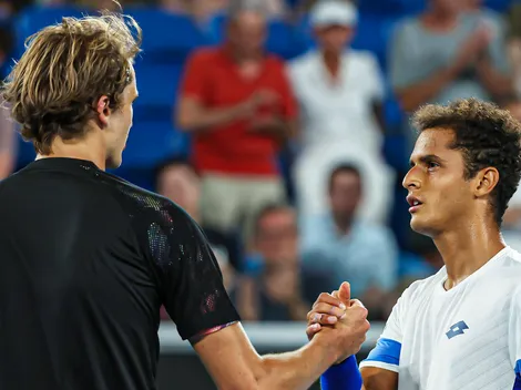 Juan Pablo Varillas fue elogiado por el alemán tras duelo por el Australian Open