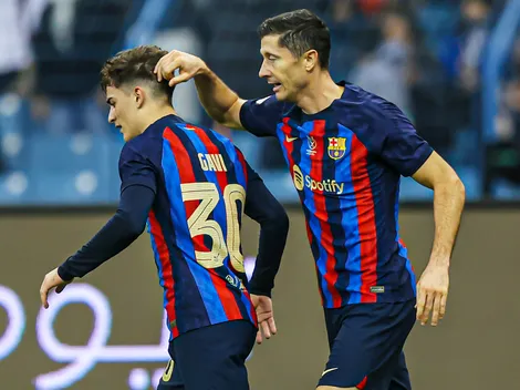 Gavi y Lewandowski le dan el triunfo parcial al Barcelona