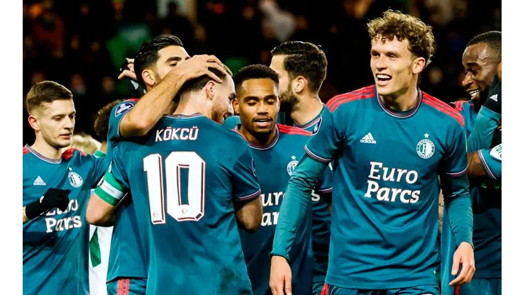Sigue de líder: Feyenoord goleó a Groningen por la fecha 16 de la Eredivisie
