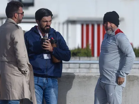 Jorge Cazulo y Mariano Soso visitaron a Jorge Sampaoli