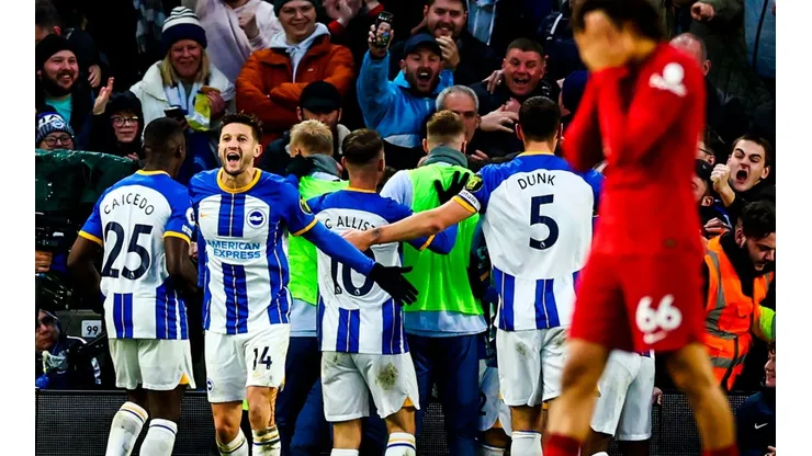 AHORA, Liverpool en el infierno: cae ante Brighton