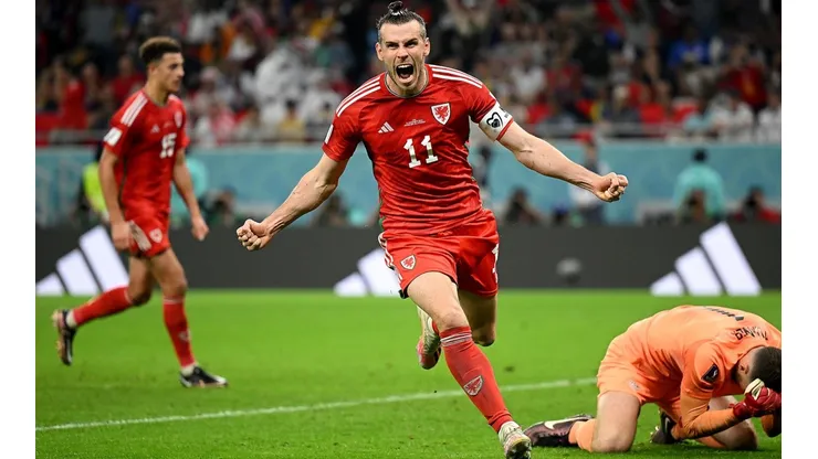 Bale se dio el lujo de marcar un gol en el Mundial de Qatar