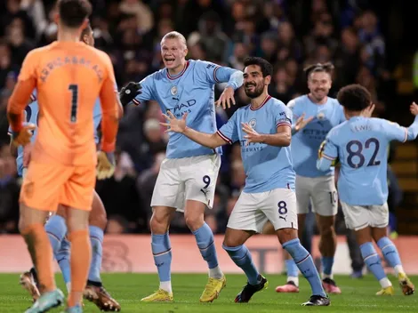 Manchester City ganó por la mínima diferencia al Chelsea