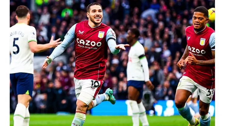 Con un partidazo: Aston Villa arruinó el inicio del año del Tottenham
