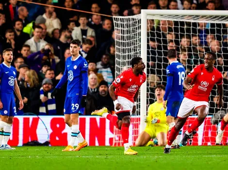 Nottingham arruinó el inicio del año al Chelsea por la Premier