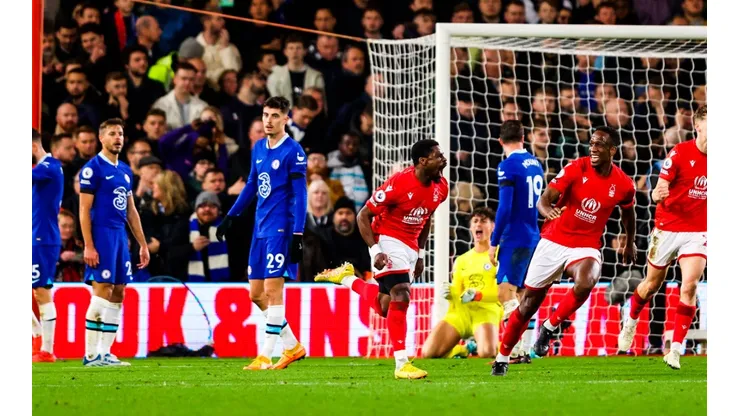 Nottingham arruinó el inicio del año al Chelsea por la Premier