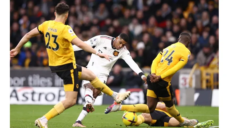 Marcus Rashford fue la figura del partido