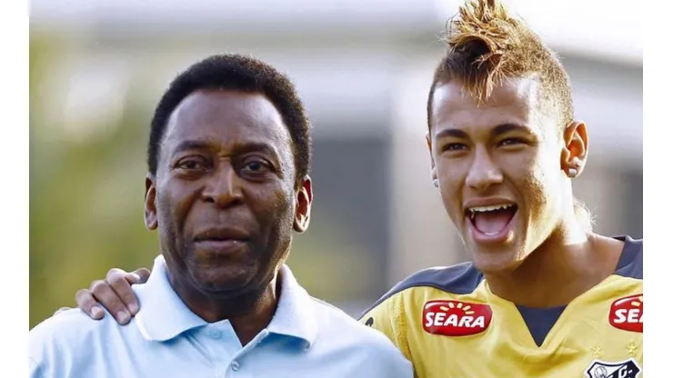 Neymar y su carta más emotiva para el Rey Pelé