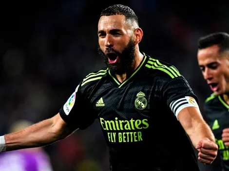 Cerrando el año como el rey: Benzema rescató al Madrid del Valladolid
