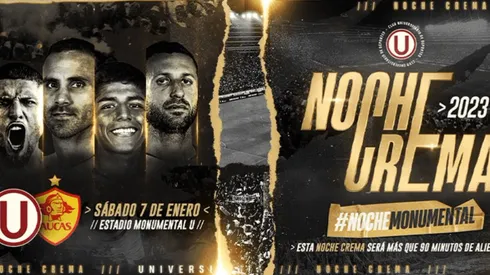 Universitario de Deportes podrá realizar su Noche Crema 2023
