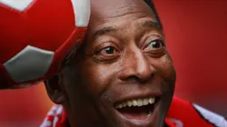 Pele Attends Ceremony For World