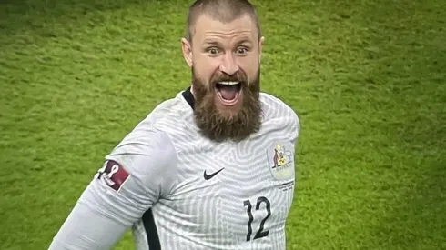 Así festejó el penal fallado por Valera