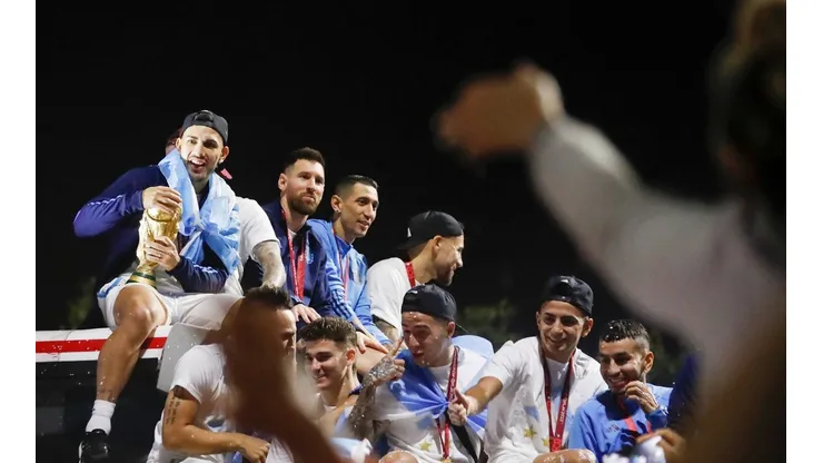 FIFA World Cup Qatar 2022 Winners Arrive to Buenos Aires