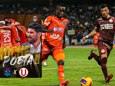 César Vallejo confirmó que la 'U' será su rival en la Noche Poeta 2023