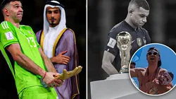 El arquero volvió a arremeter contra el futbolista.